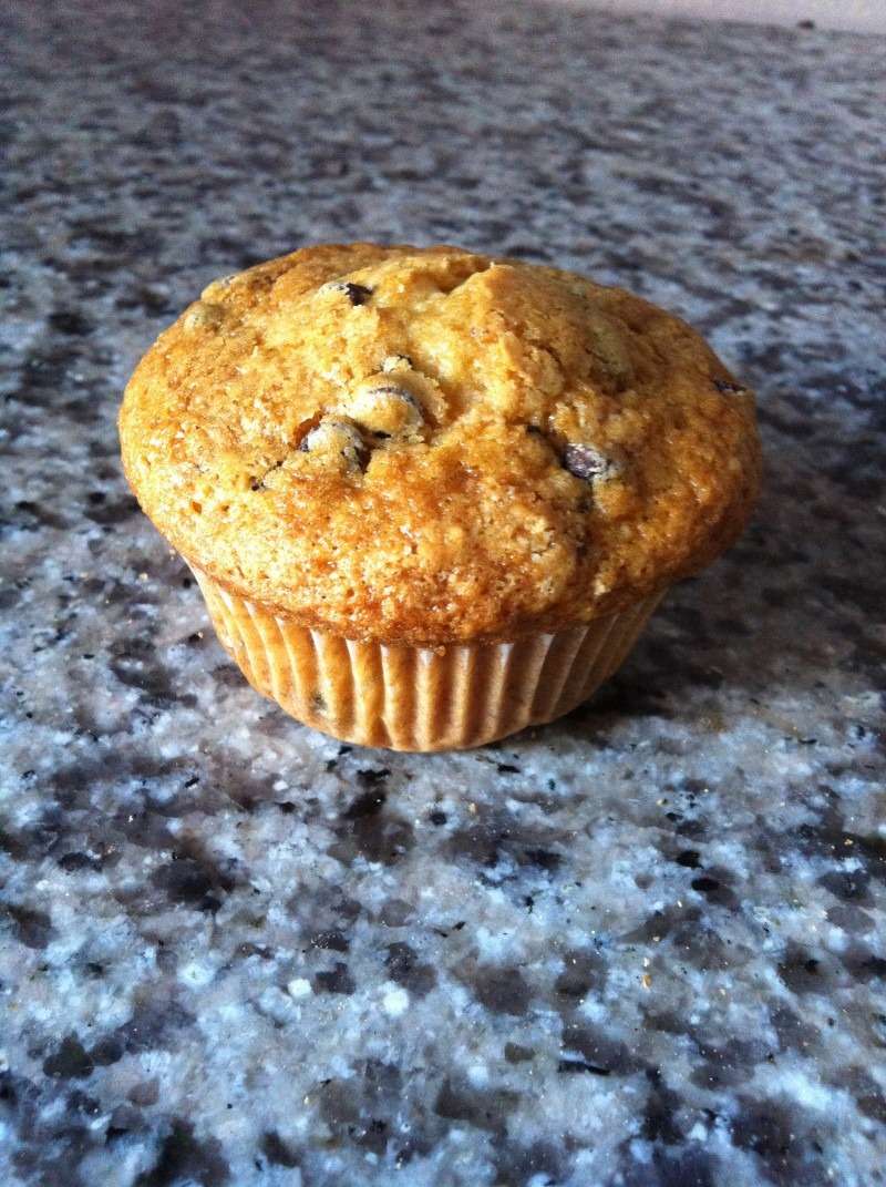 muffins aux pépites de chocolat