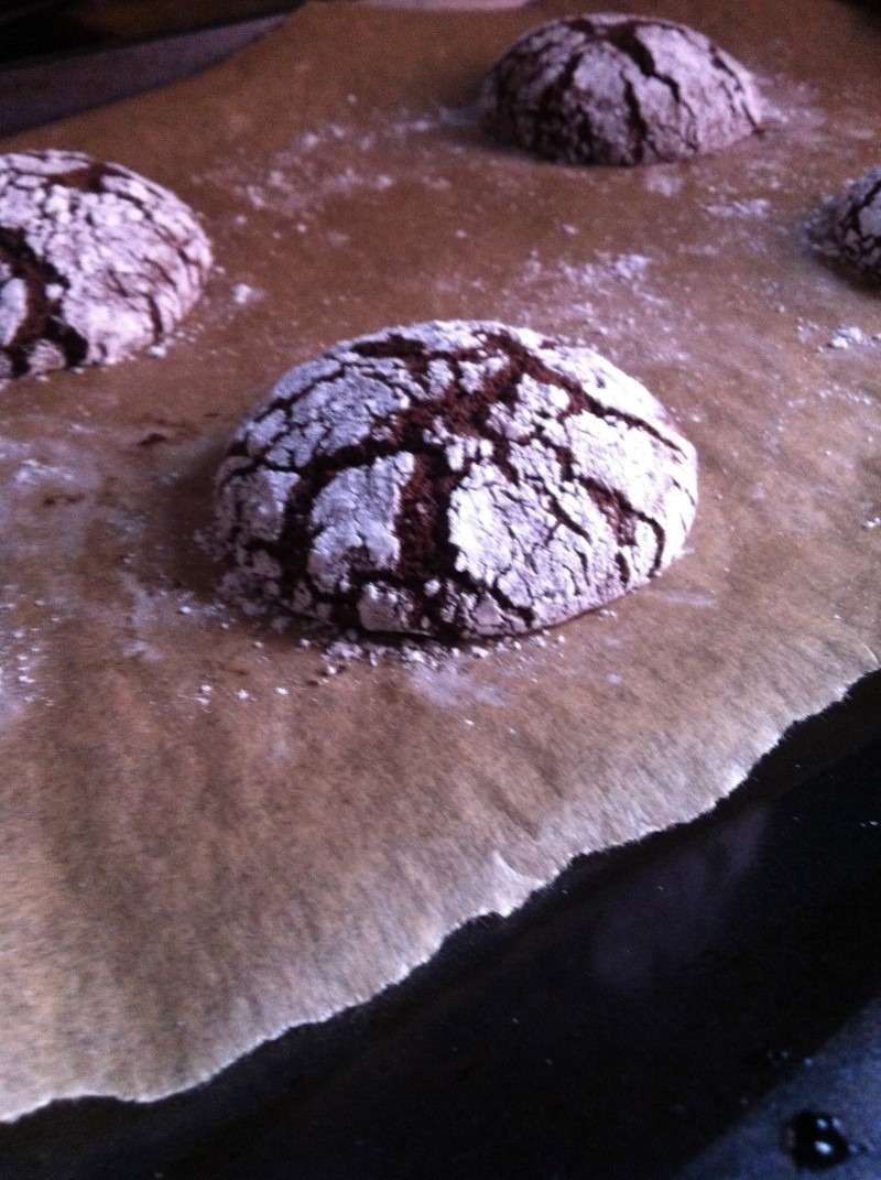 Cookies au chocolat sur le blog La Cuisine de Steve